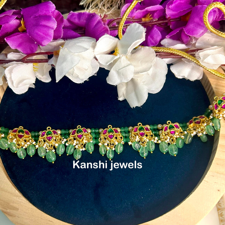 Kanshijewels , dulhan necklace , chokar necklace, kundan necklace, jadau necklace,  kanshi jewellery