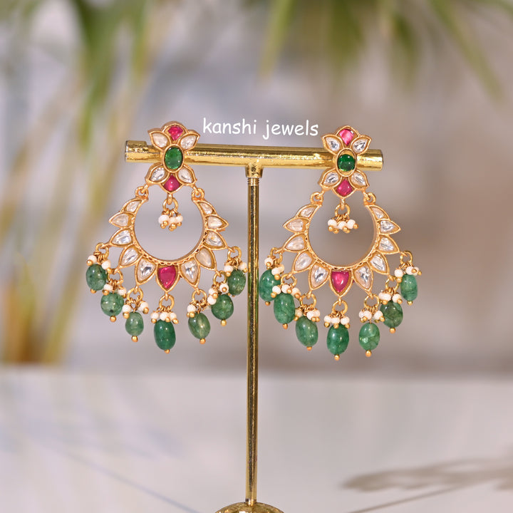 Jadau Earrings