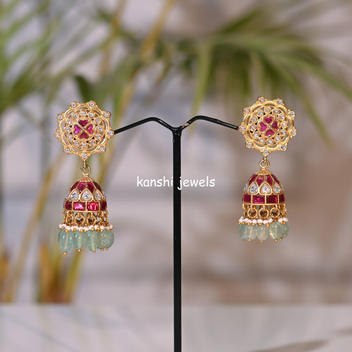 Jadau Jhumkas