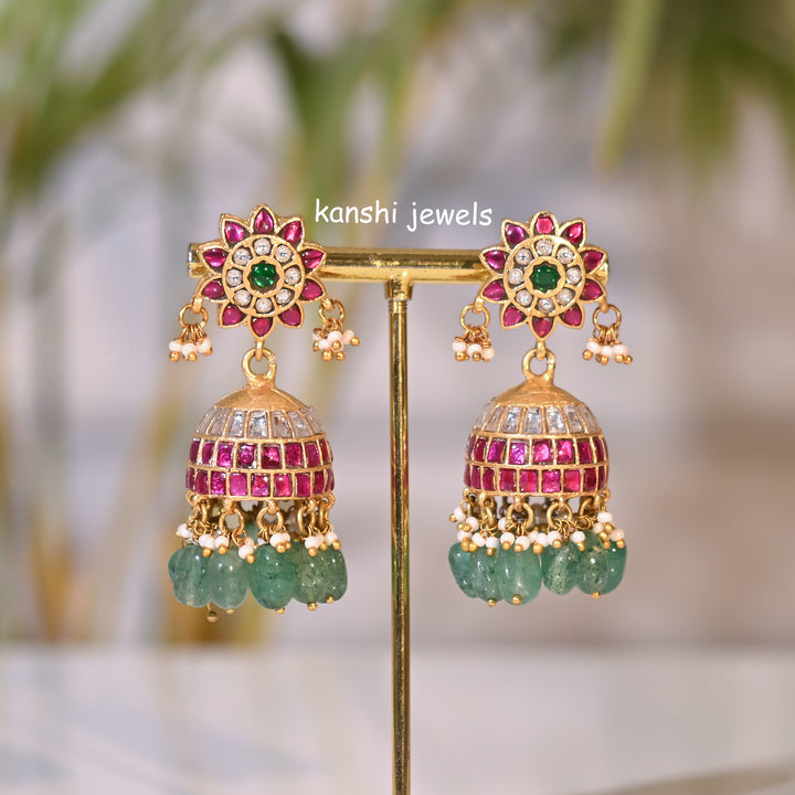 Jadau Jhumkas
