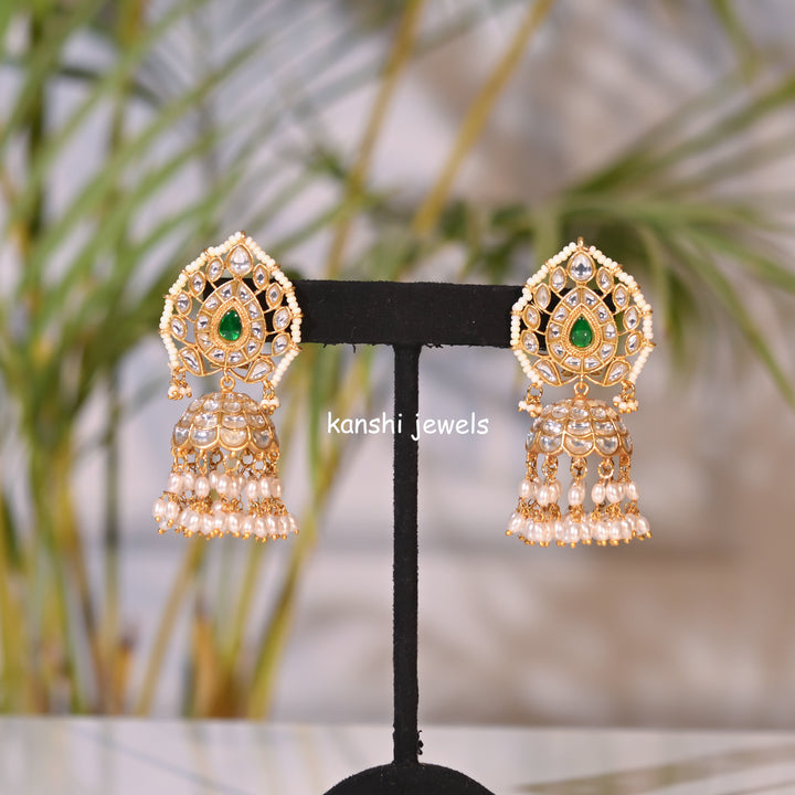 Jadau Jhumkas