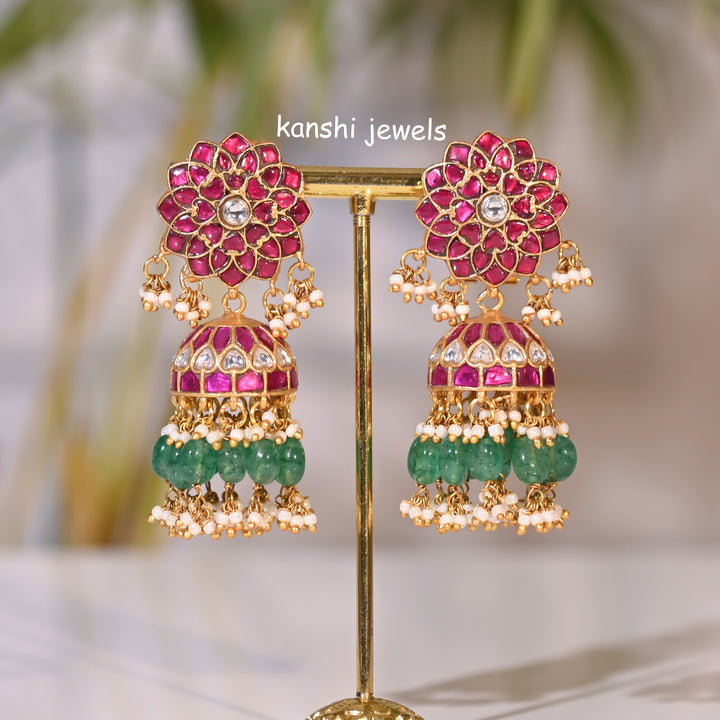 Jadau Jhumkas