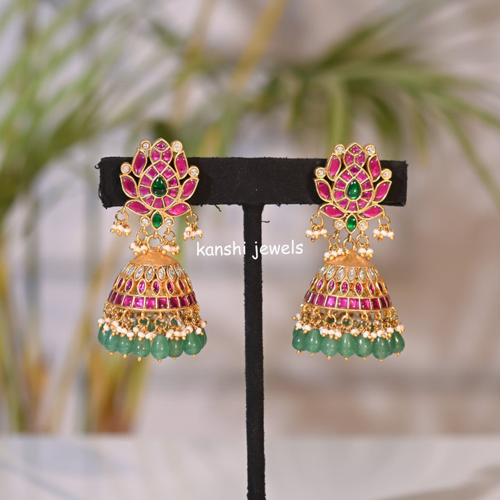 Jadau Jhumkas