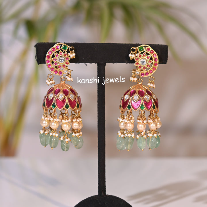 Jadau Jhumkas
