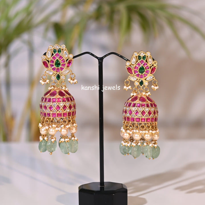 Jadau Jhumkas