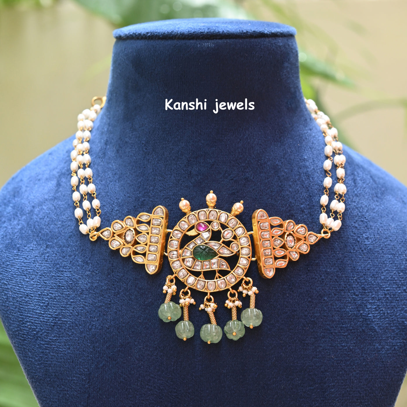 jadau kundan Choker