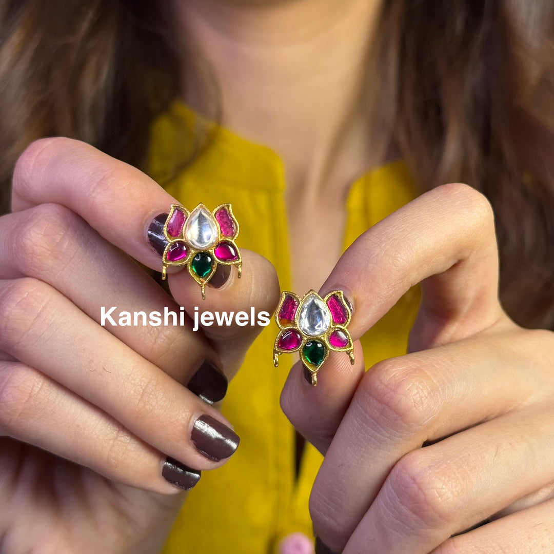 Dulhan Ear Cuffs,
Jadau Ear Cuffs by  Kanshi Jewels