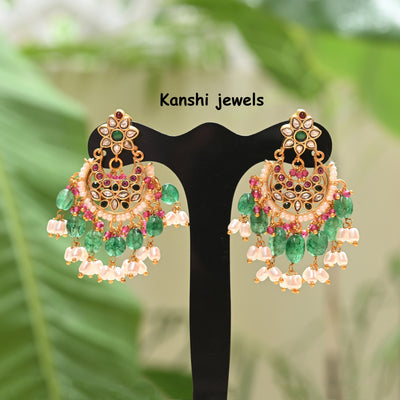 Jadau Earrings