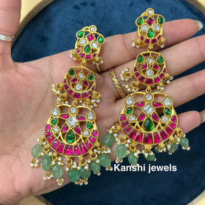 Jadau Earrings