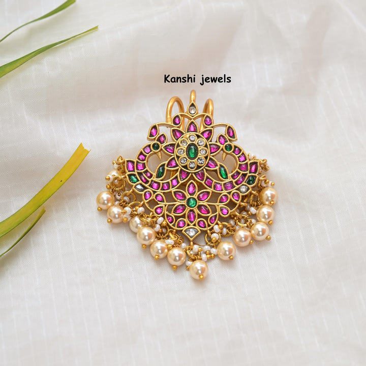 Jadau Hair Pin by Kanshi Jewels,
Dulan Hair pin