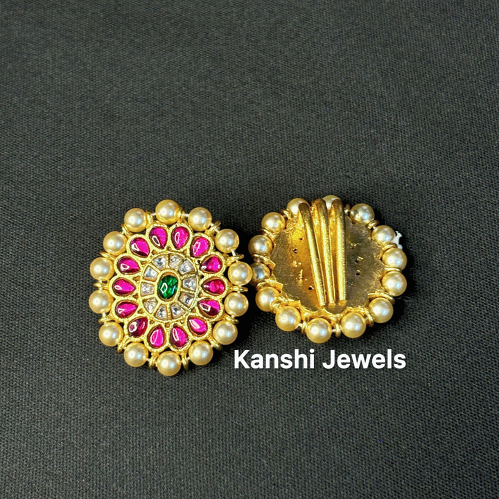 Jadau Hair Pin by Kanshi Jewels,
Dulan Hair Pin