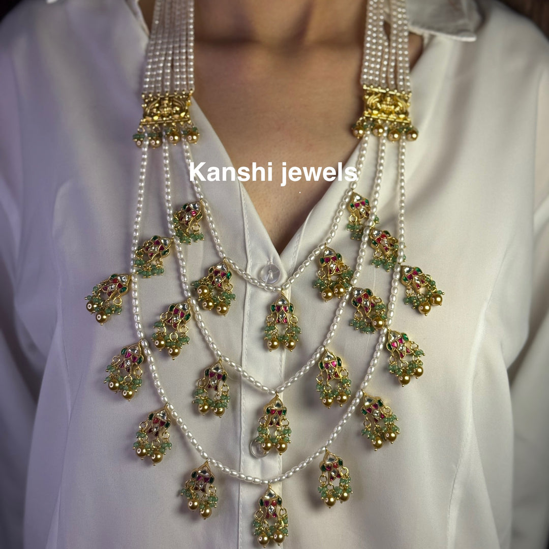 Kanshijewels , dulhan necklace , chokar necklace, kundan necklace, jadau necklace,  kanshi jewellery