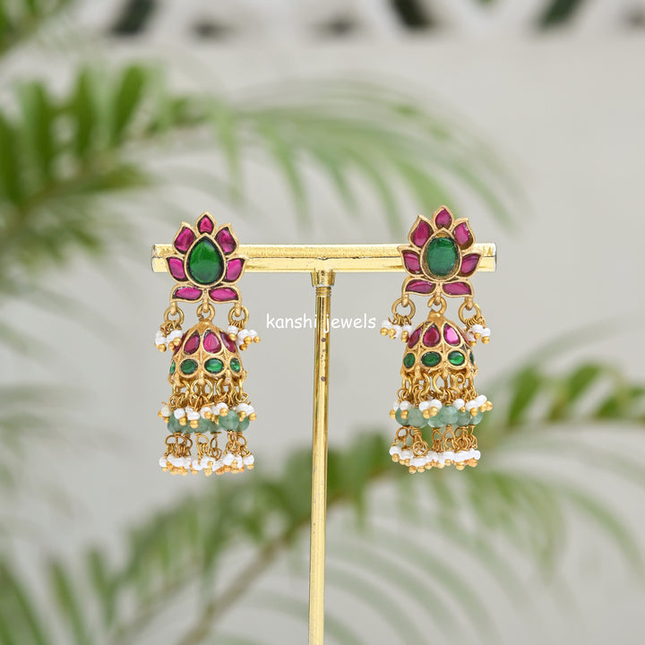 Jadau jhumkas