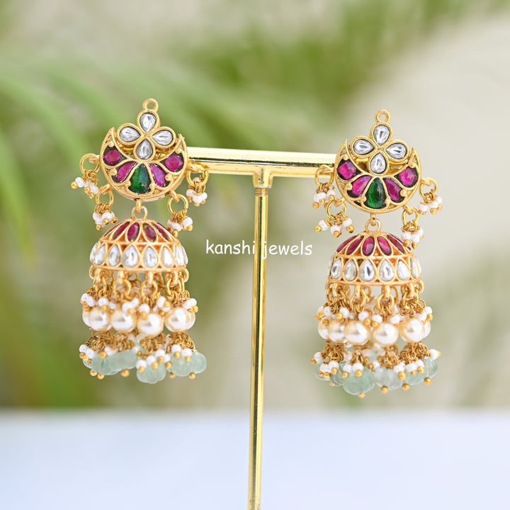 Jadau jhumkas