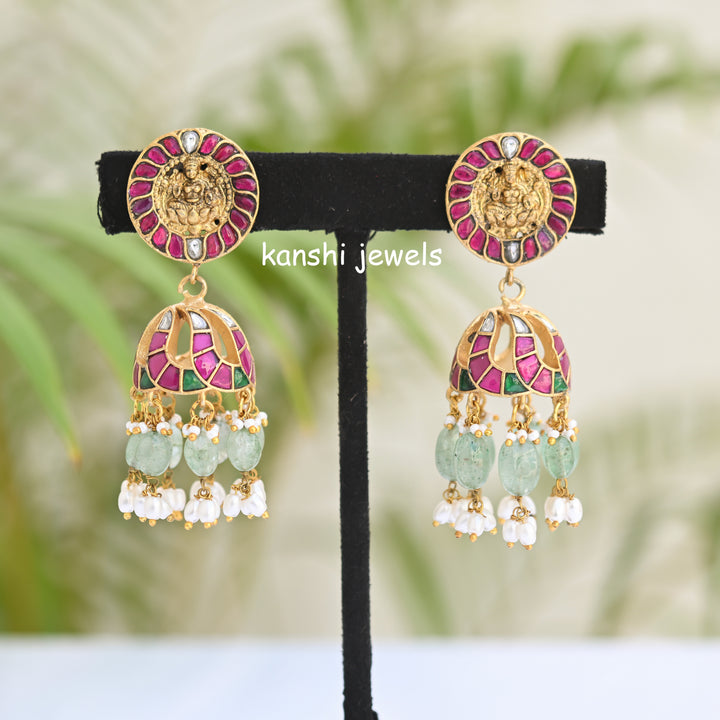 Jadau jhumkas