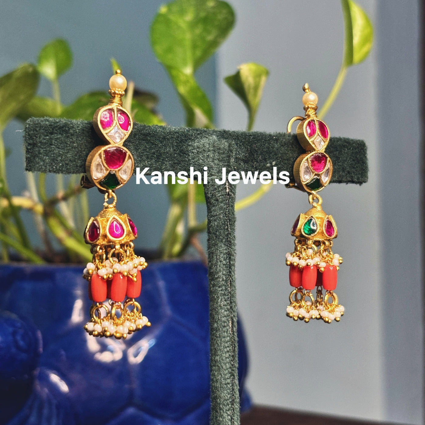 Jadau Kundan Earrings