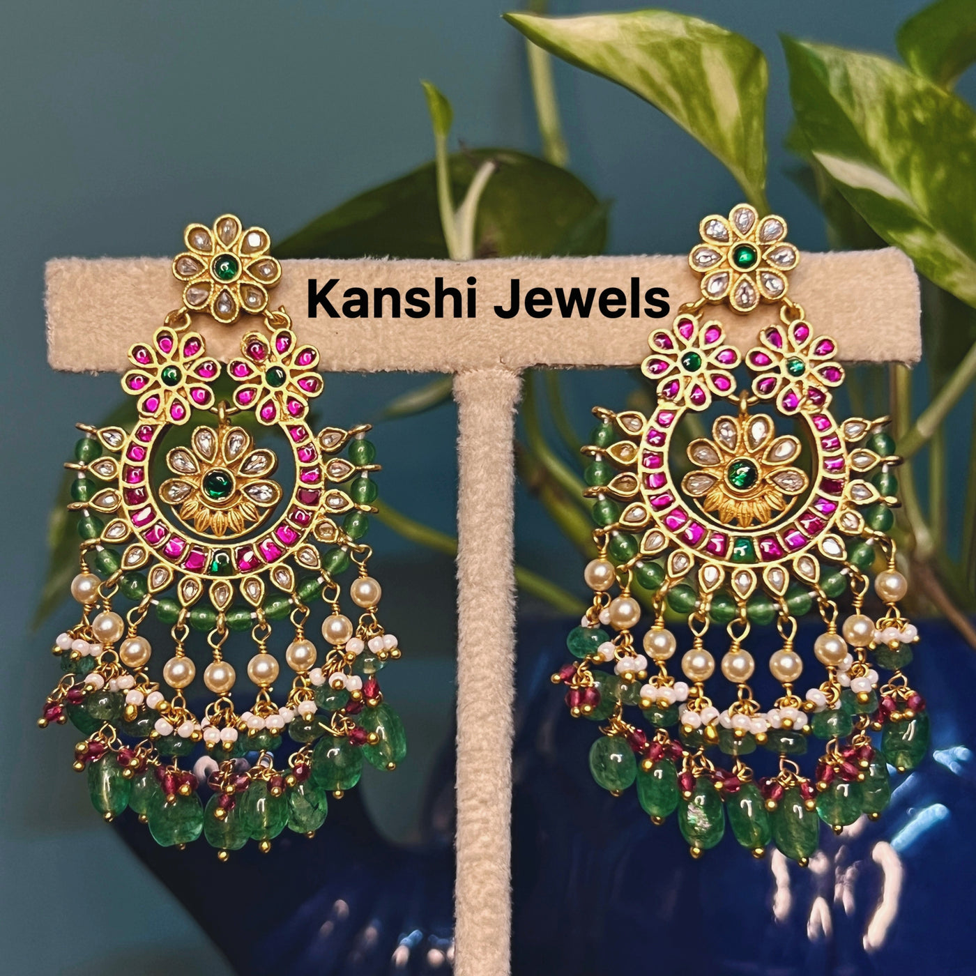 Jadau Kundan Earrings