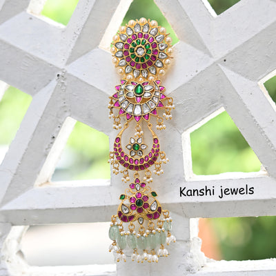 Jadau kundan Hair Accesories