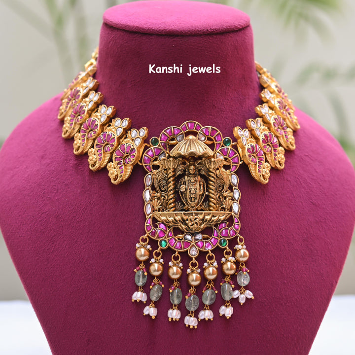 Kanshijewels , dulhan necklace , chokar necklace, kundan necklace, jadau necklace,  kanshi jewellery