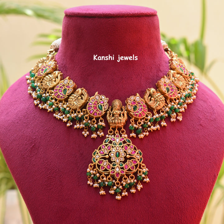 Kanshijewels , dulhan necklace , chokar necklace, kundan necklace, jadau necklace,  kanshi jewellery