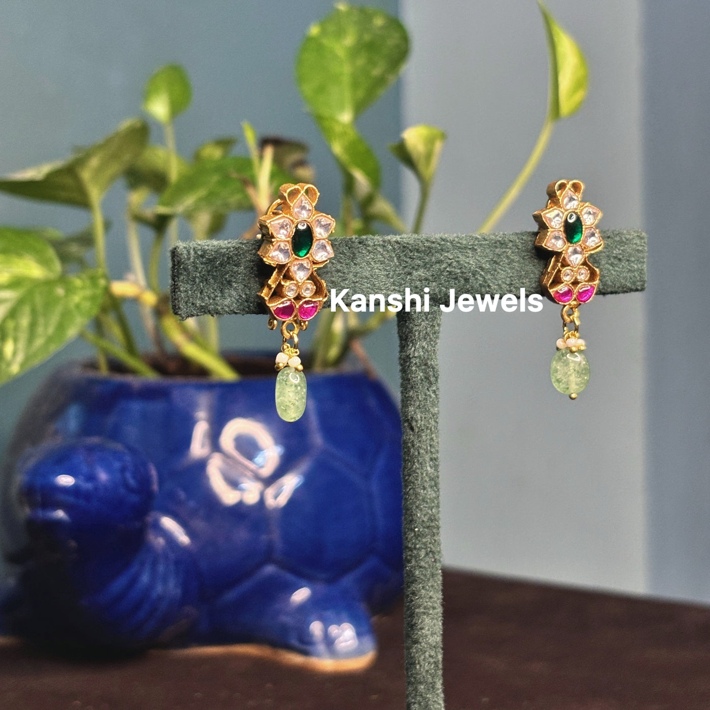 Jadau Kundan Studs