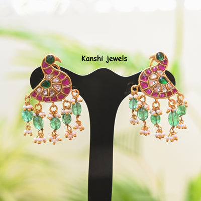 Jadau Kundan Studs