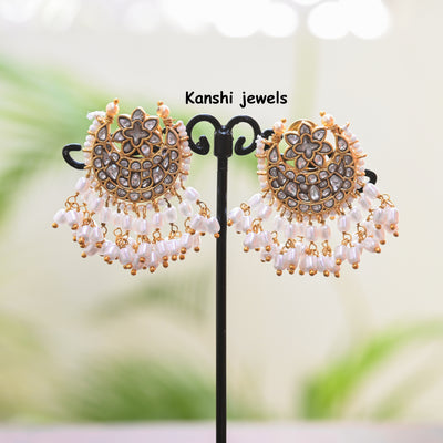 Jadau Kundan Studs