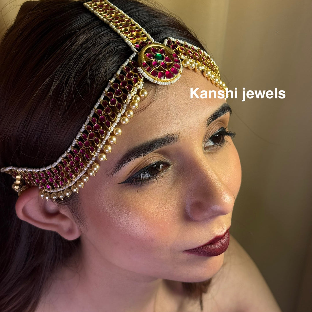 Dulhan Ear Cuffs,
Jadau Ear Cuffs by  Kanshi Jewels
