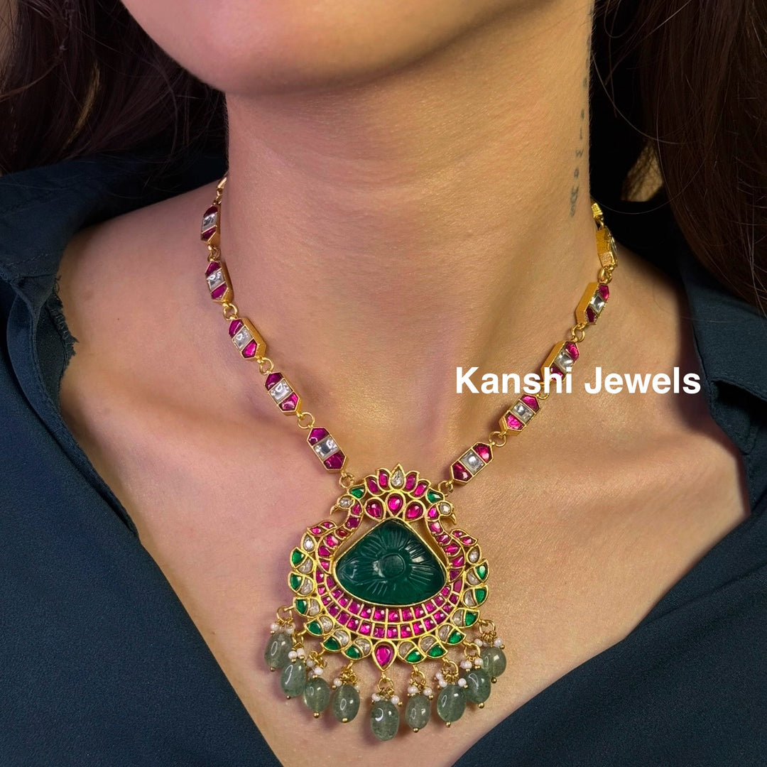 Kanshijewels , dulhan necklace , chokar necklace, kundan necklace, jadau necklace,  kanshi jewellery