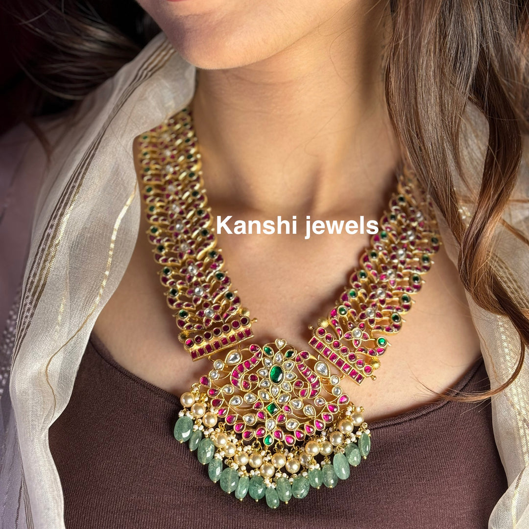 Kanshijewels , dulhan necklace , chokar necklace, kundan necklace, jadau necklace,  kanshi jewellery