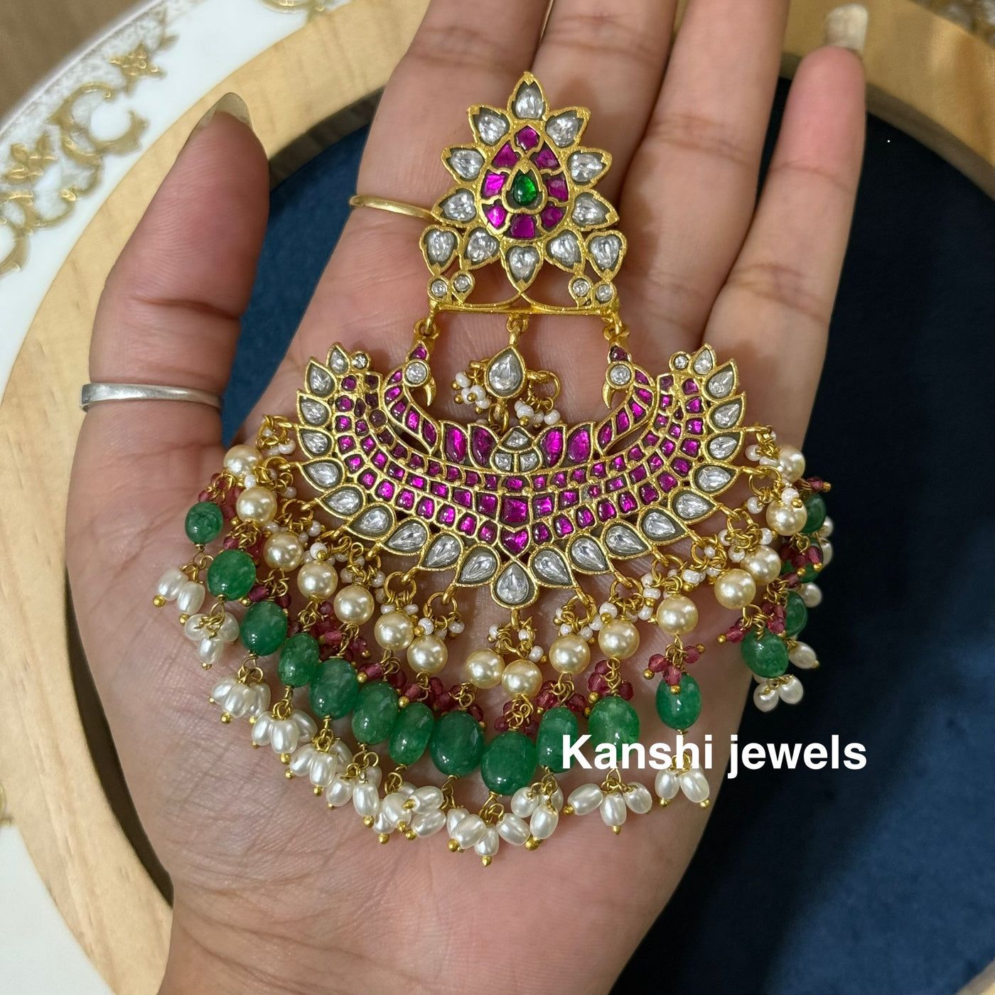 Jadau Pendant