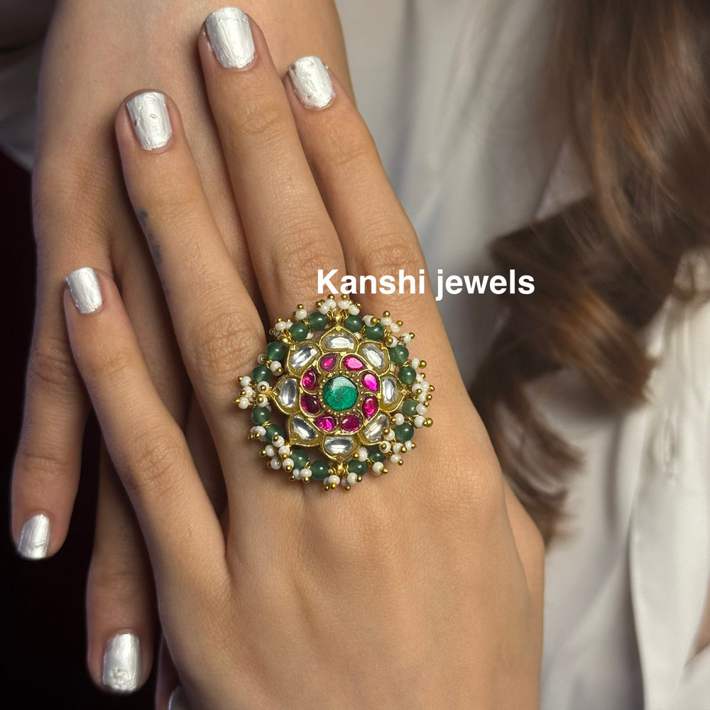 Dulhan Ear Cuffs,
Jadau Ear Cuffs by  Kanshi Jewels
