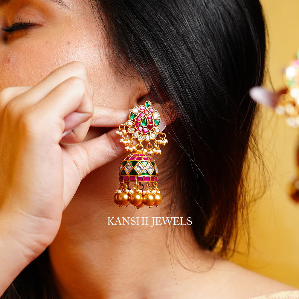 Exclusive dulhan rani jhumkas