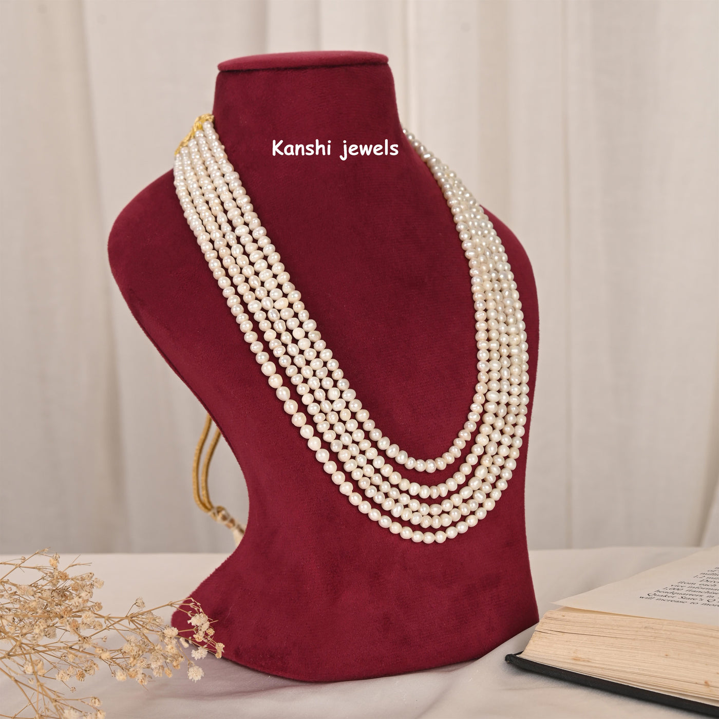 Real pearl necklace