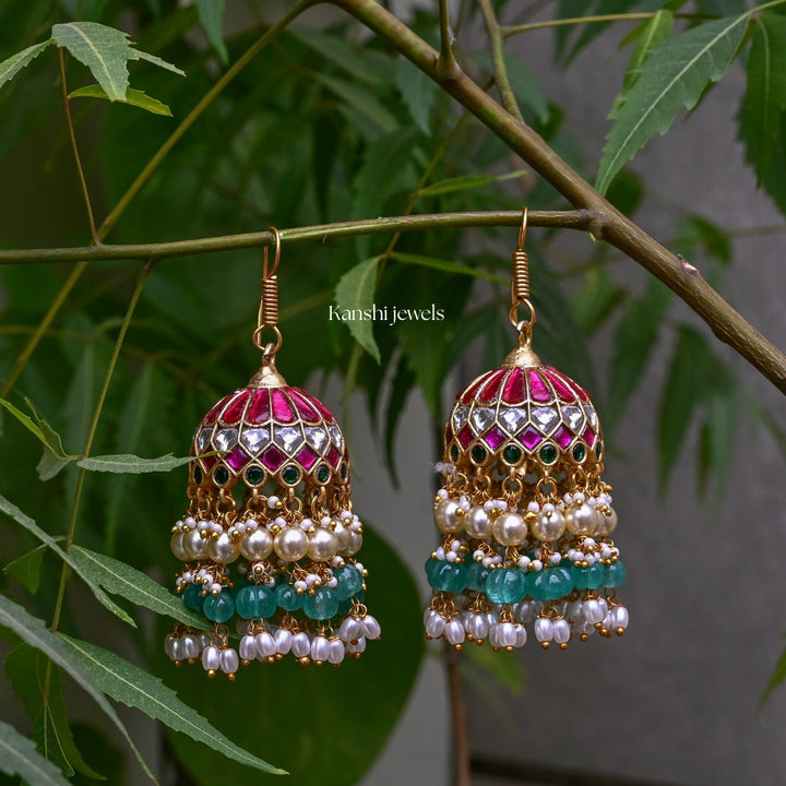 Classic Jadau Earrings
