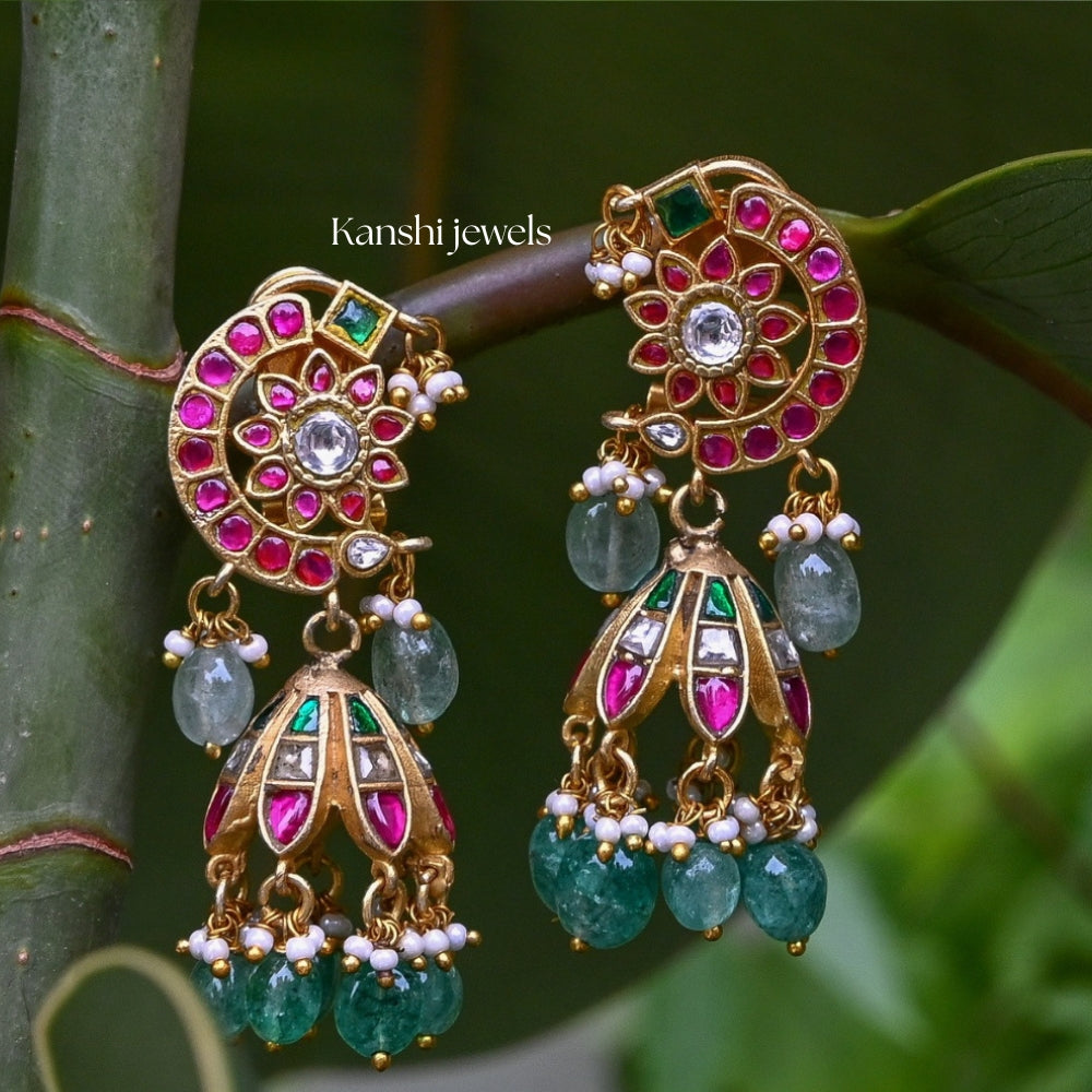 Classic Jadau Earrings