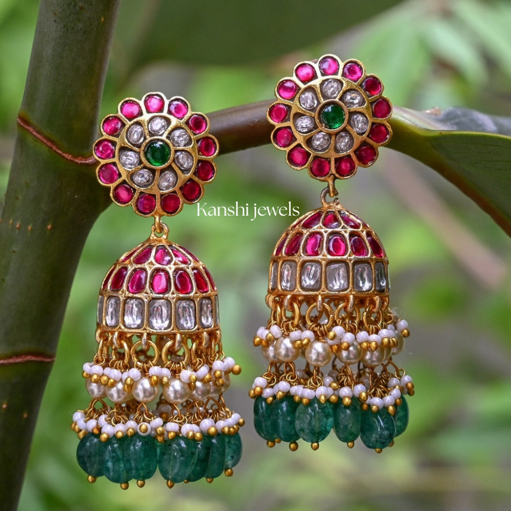Classic Jadau Earrings