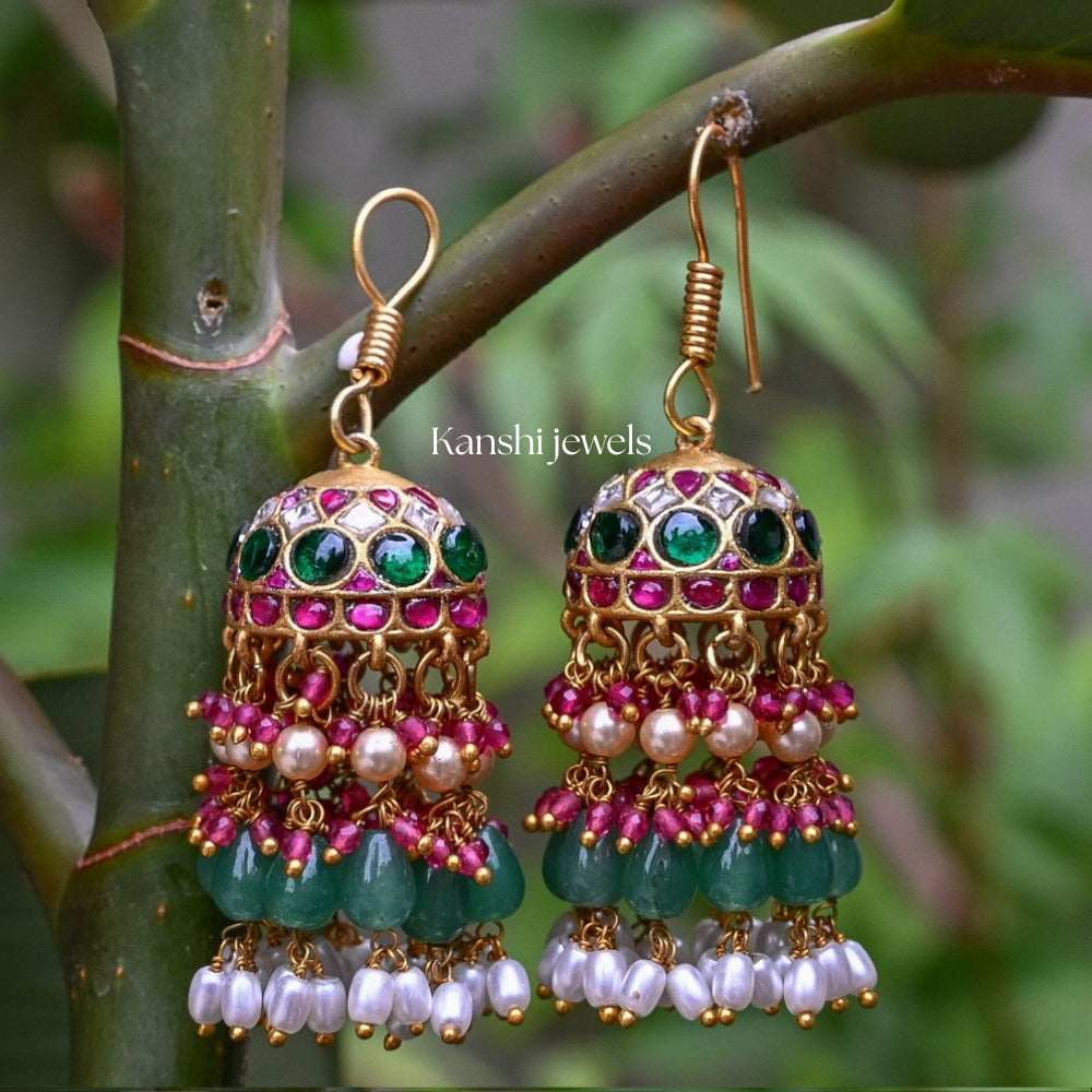 Classic Jadau Earrings