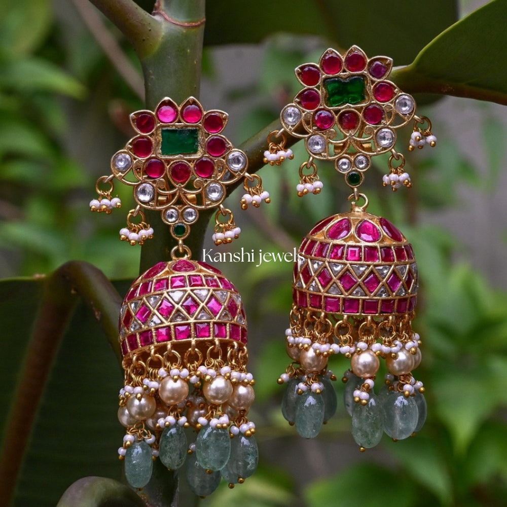 Classic Jadau Earrings