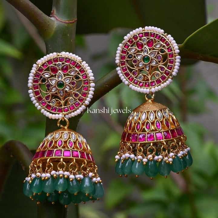 Classic Jadau Earrings