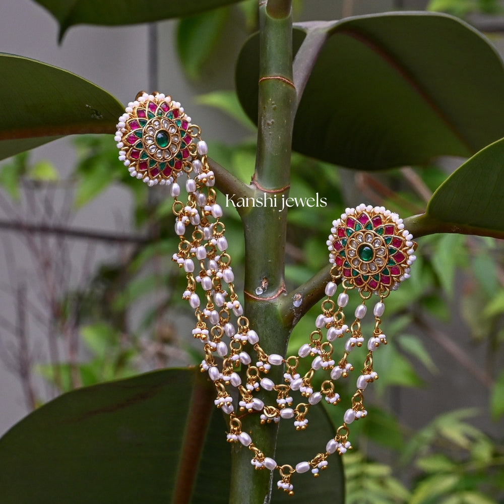 Classic Jadau Earrings