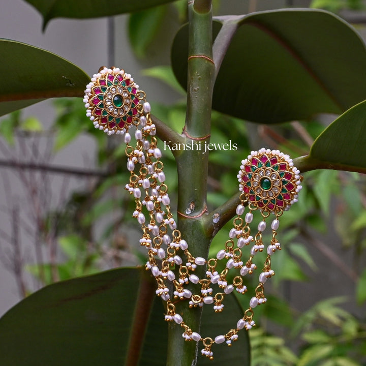 Classic Jadau Earrings