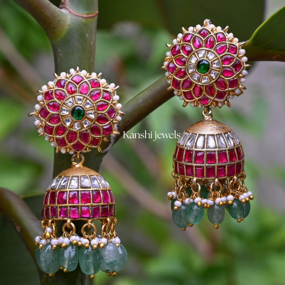 Classic Jadau Earrings