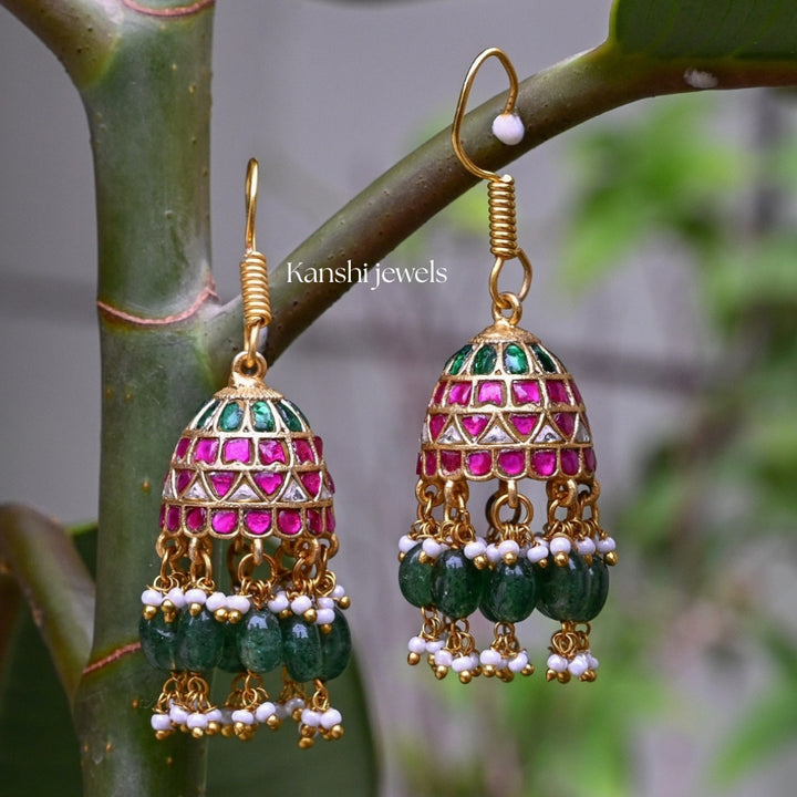 Classic Jadau Earrings