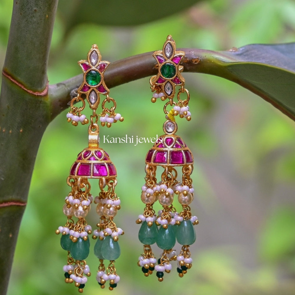 Classic Jadau Earrings