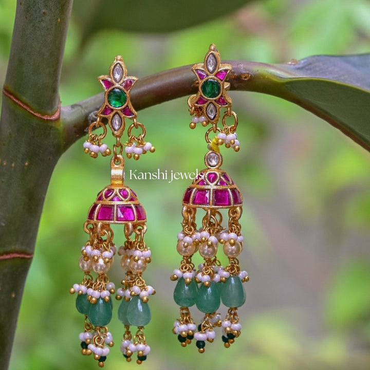 Classic Jadau Earrings
