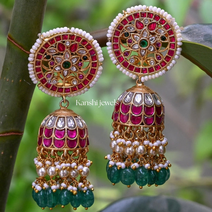 Classic Jadau Earrings