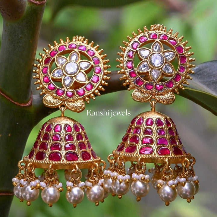 Classic Jadau Earrings