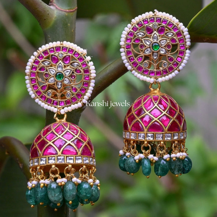 Classic Jadau Earrings