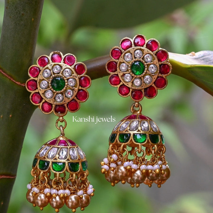 Classic Jadau Earrings